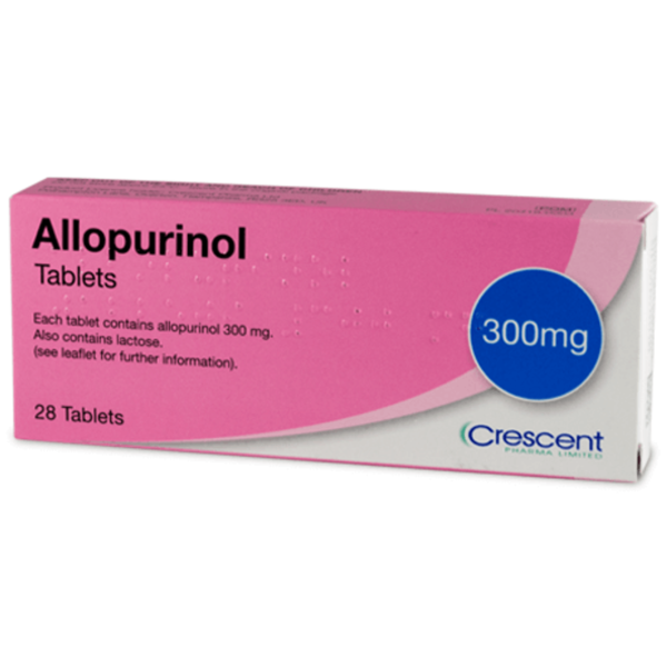 Allopurinol 300mg Tabs Packs