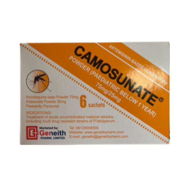 Camosunate Powder (Paediatric below 1 year) 75mg/25mg