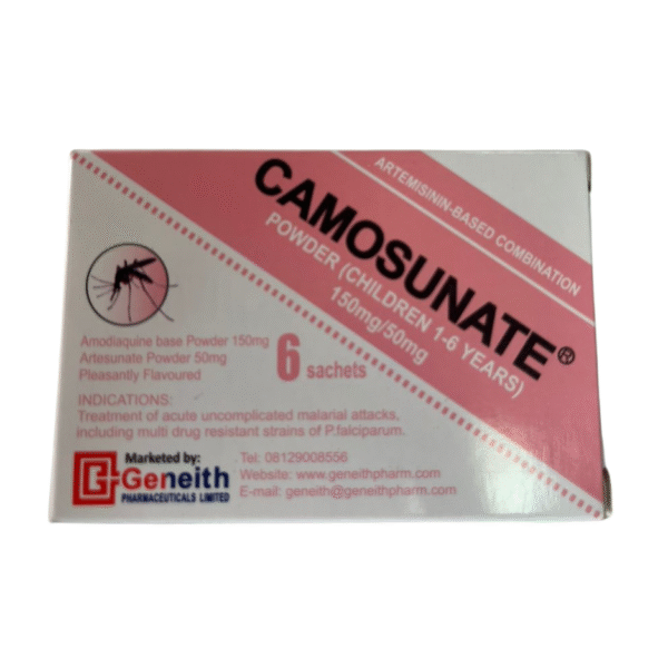 Camosunate Powder (Children 1-6 Years) 150mg/50mg