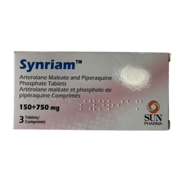 Synriam Arterolane Maleate and Piperaquine Phosphate Tablets 150+ 750mg