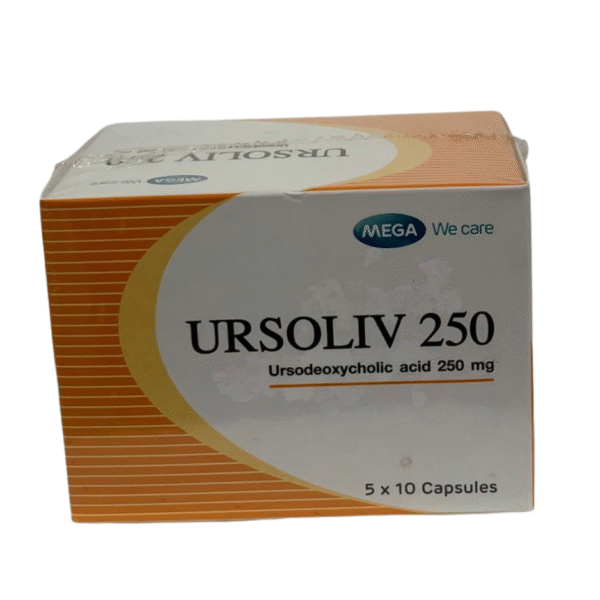 URSOLIVE 250mg CAPSULES