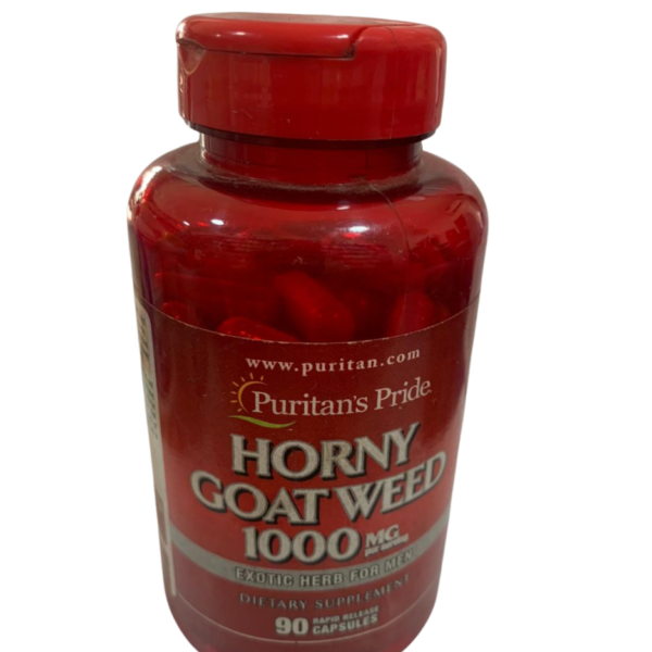 PURITANS PRIDE HORNY GOAT WEED PLUS MACA
