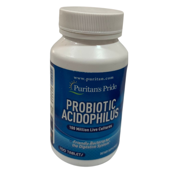 PURITANS PRIDE PROBIOTIC ACIDOPHILUS CAPS