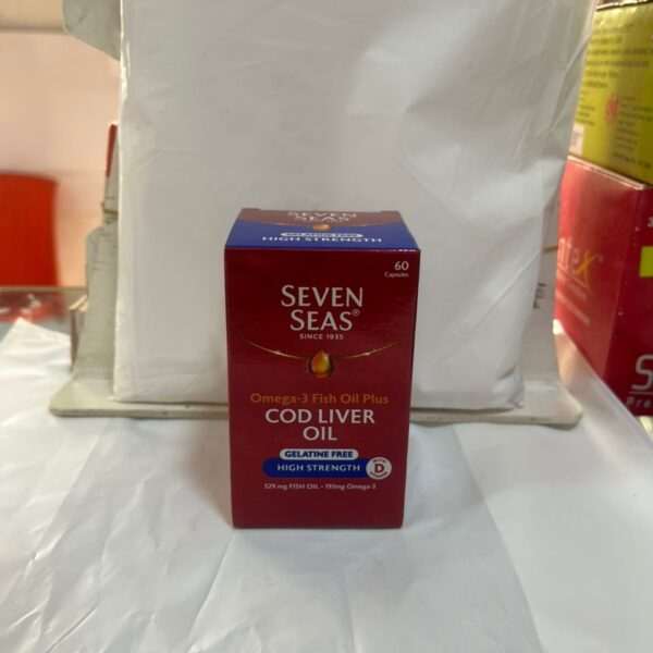 SEVEN SEAS COD LIVER OIL BY 60 HIGH STRENGTH